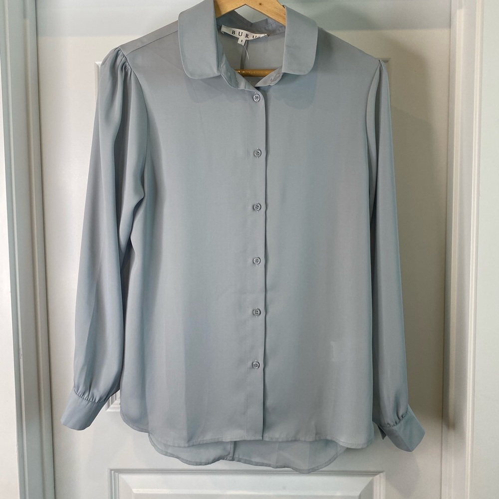 BURU Bonnie button down blouse.